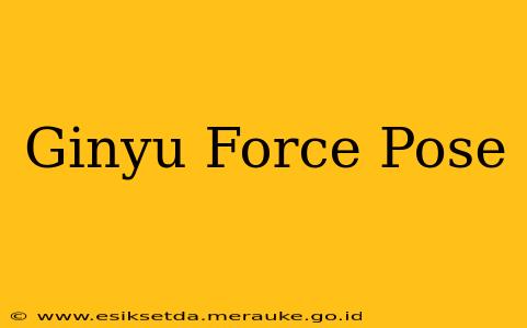 Ginyu Force Pose