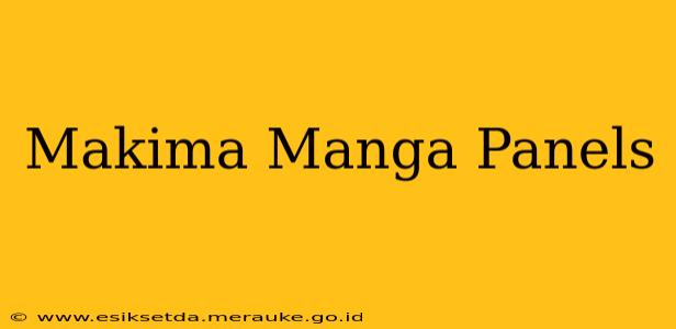 Makima Manga Panels
